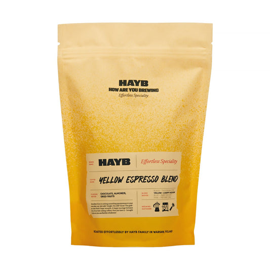 HAYB - kawa ziarnista Yellow Espresso Blend Natural, Washed